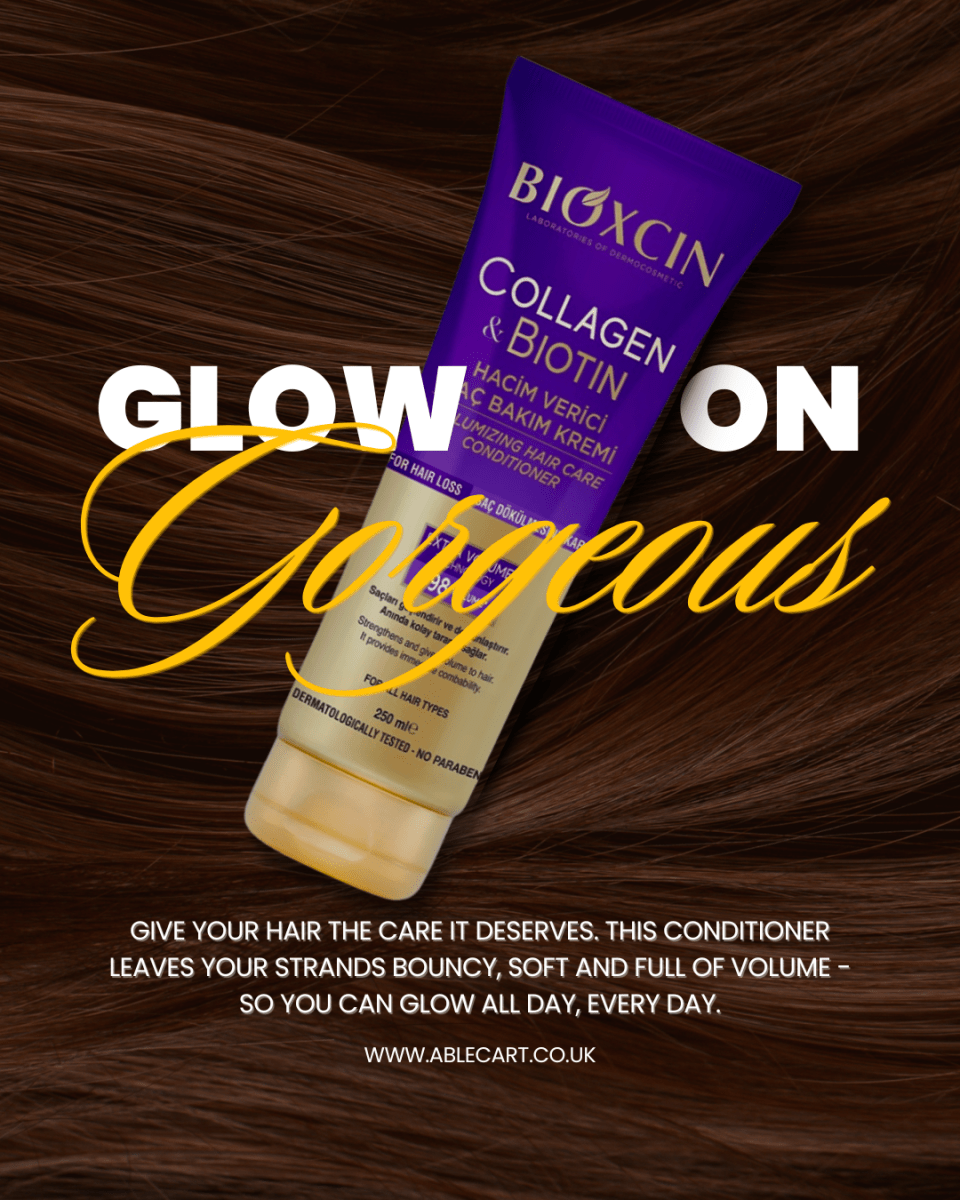 Bioxcin Collagen & Biotin Volumising Conditioner for Fine Hair