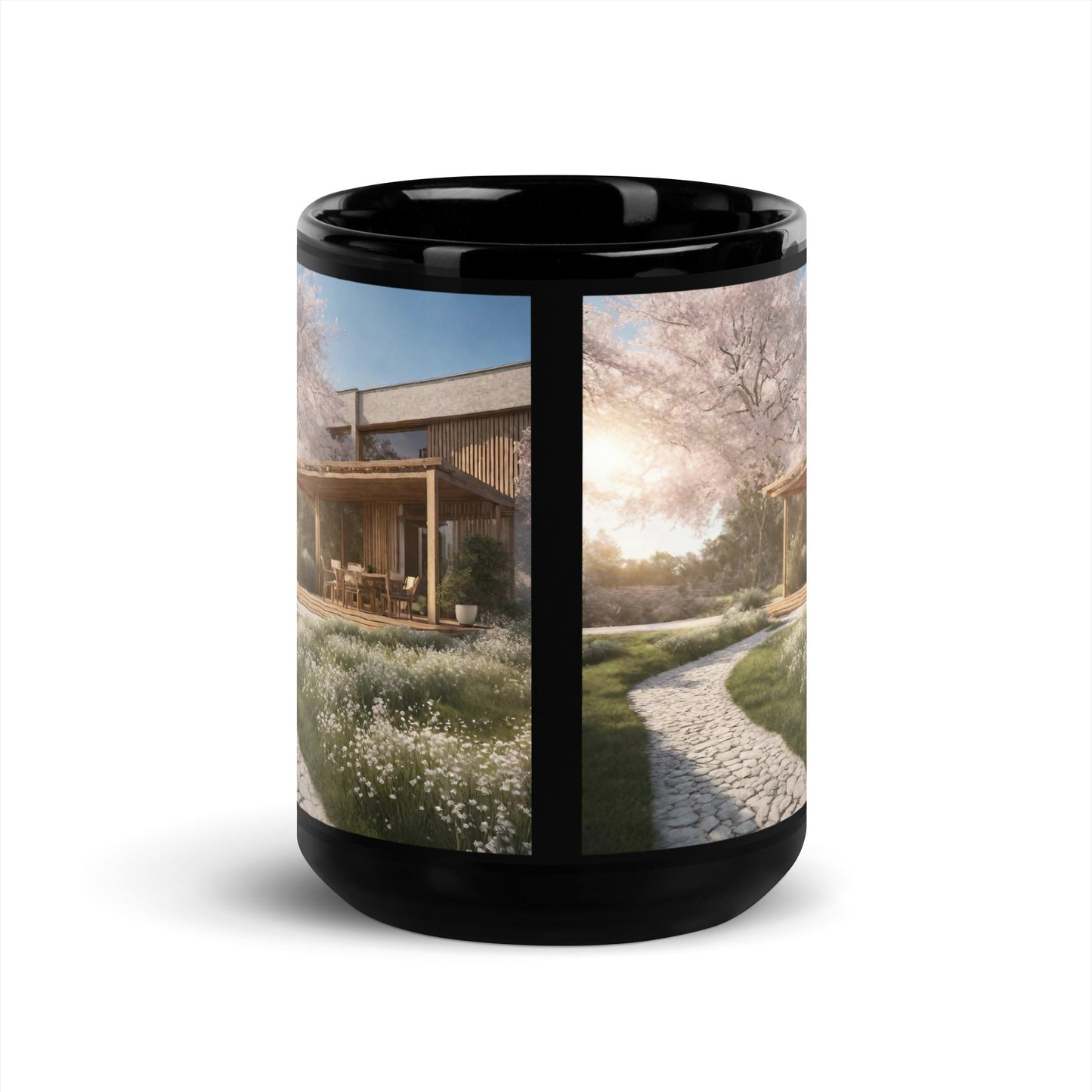 Black Glossy Mug
