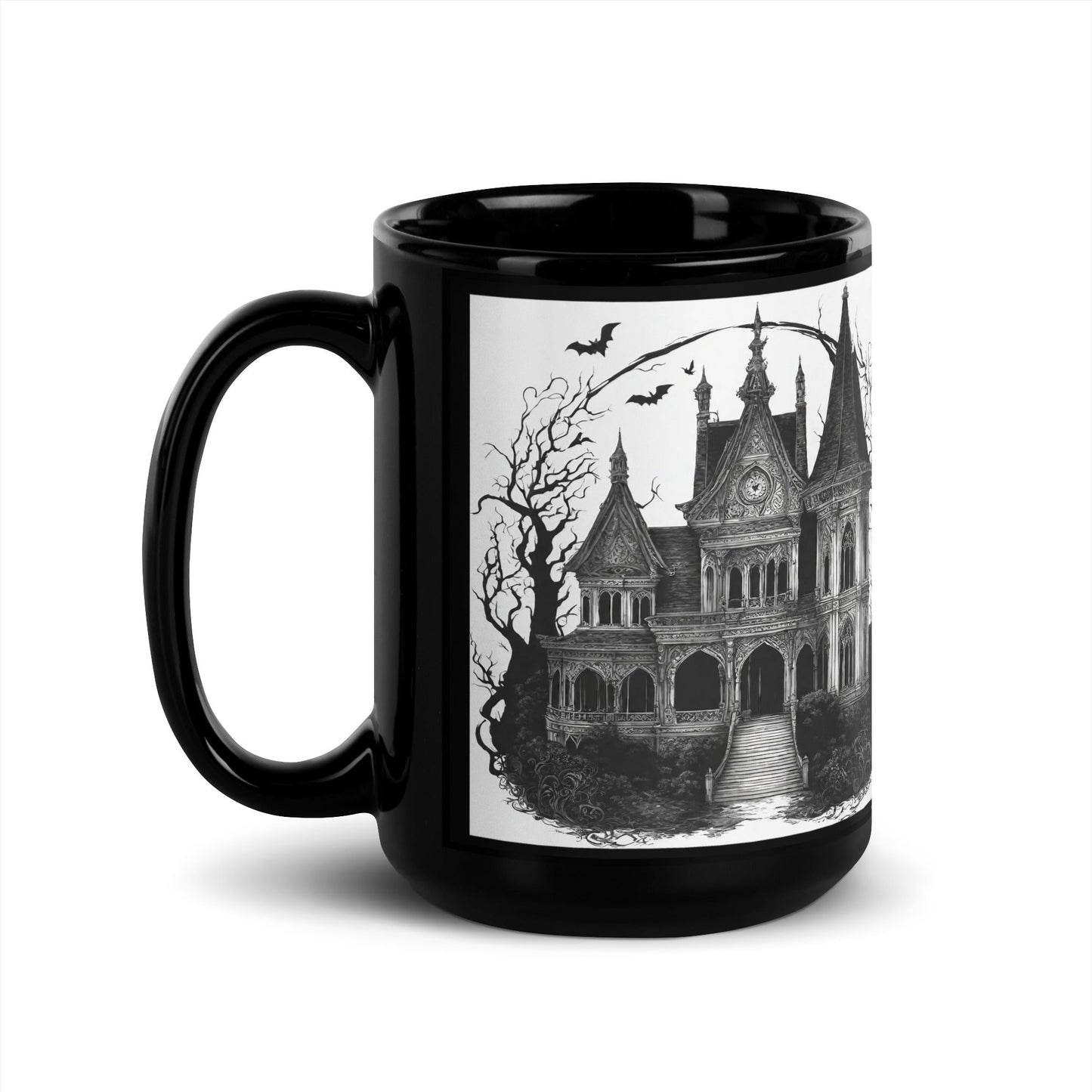 Black Glossy Mug