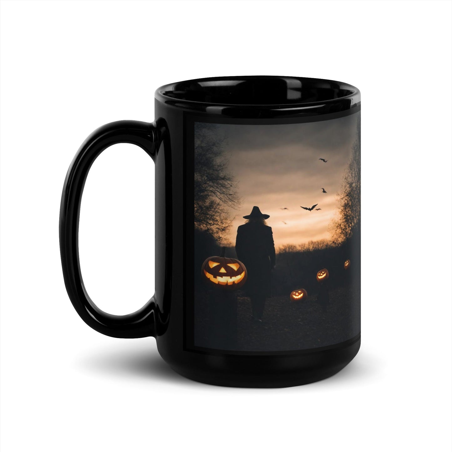 Black Glossy Mug