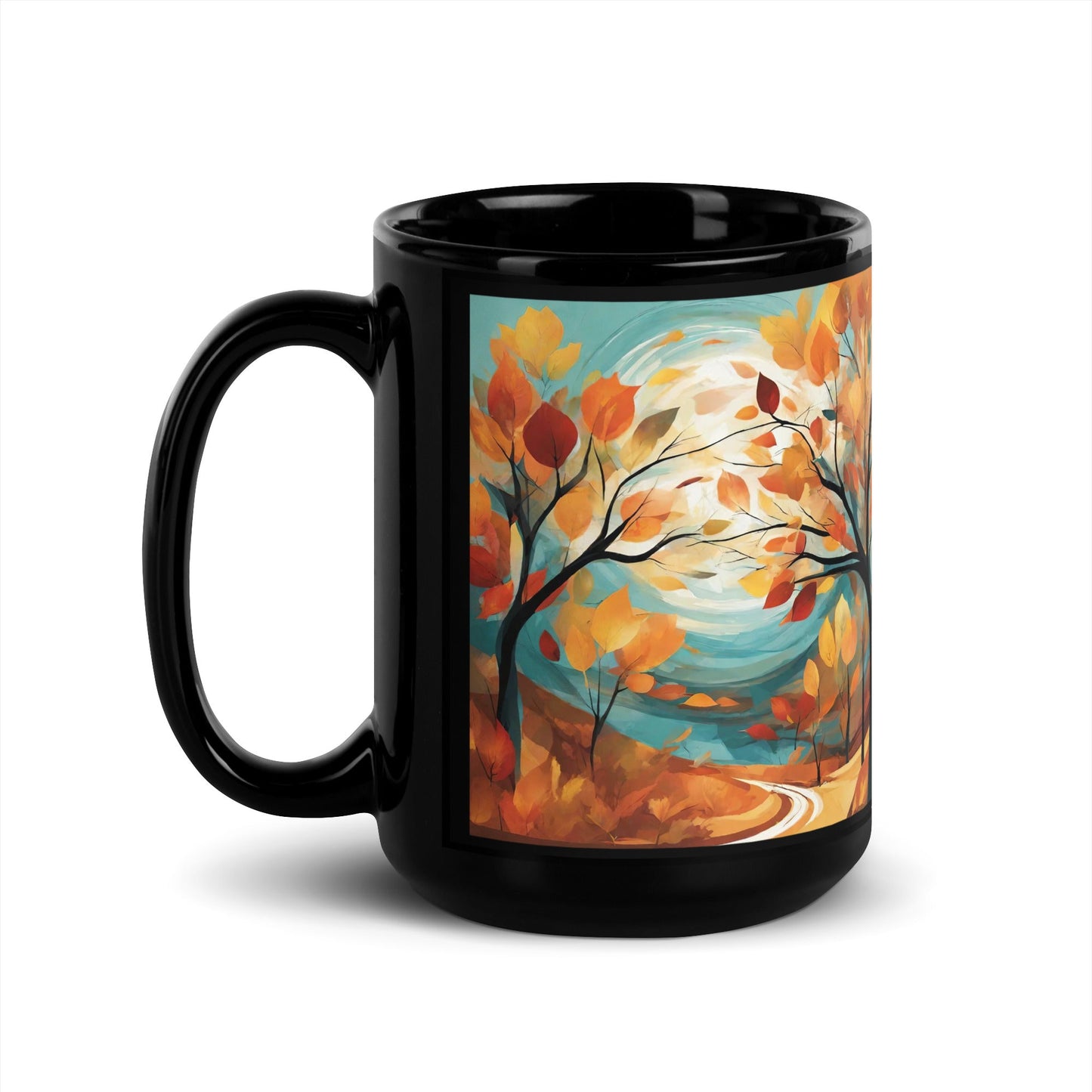 Black Glossy Mug