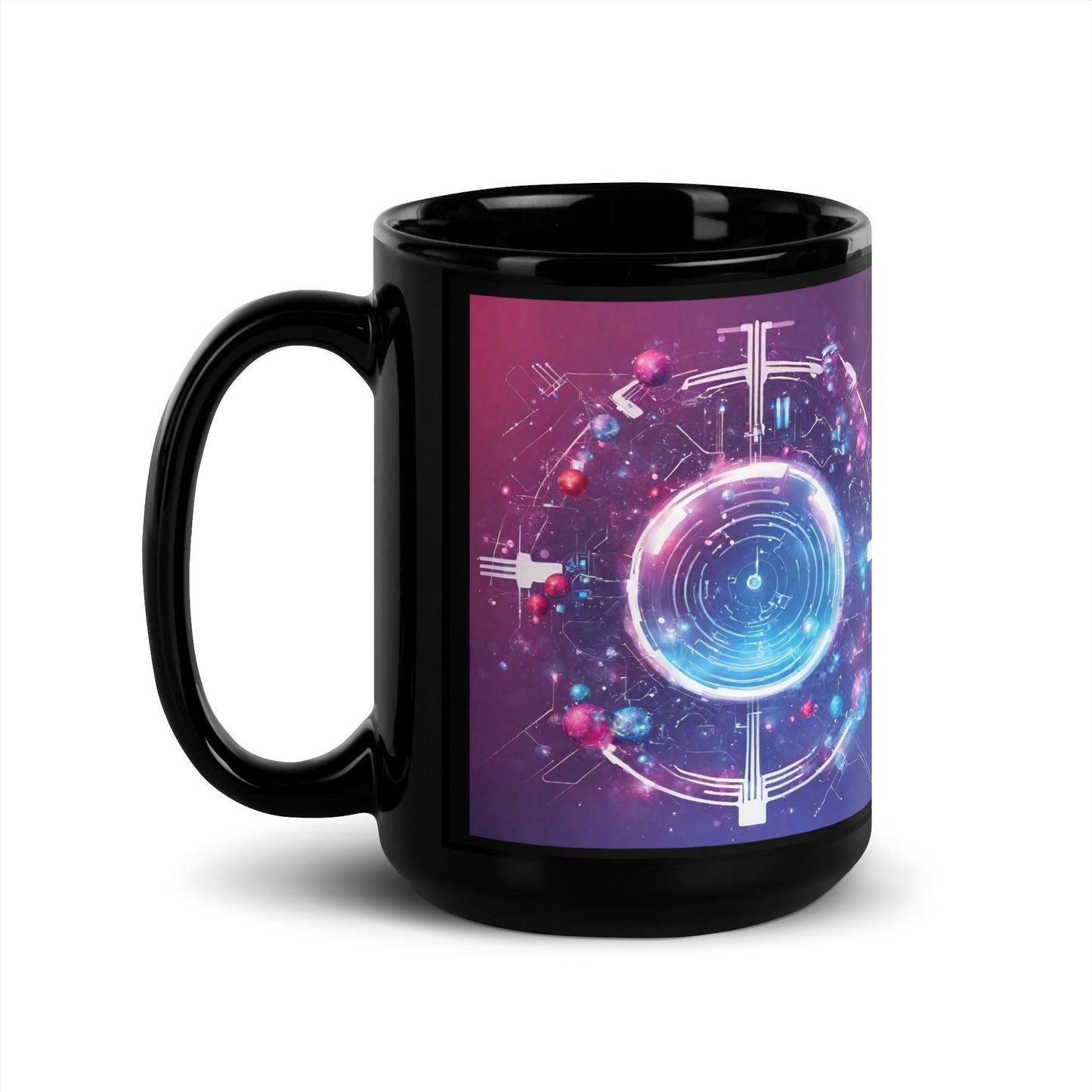 Black Glossy Mug