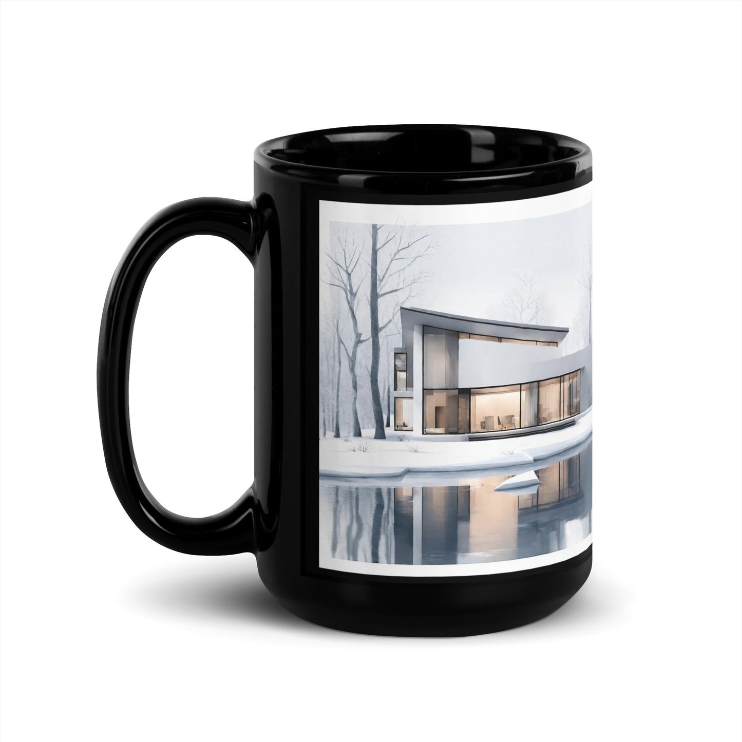 Black Glossy Mug