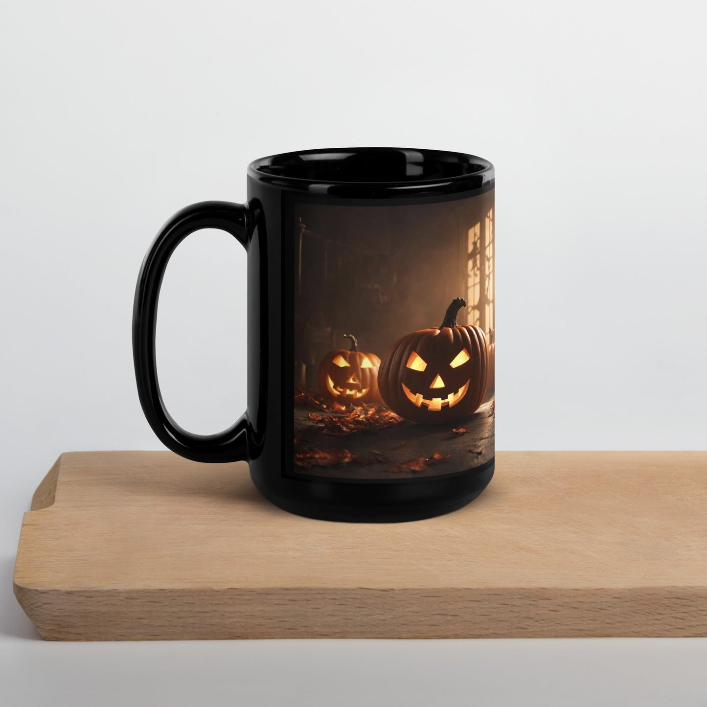 Black Glossy Mug