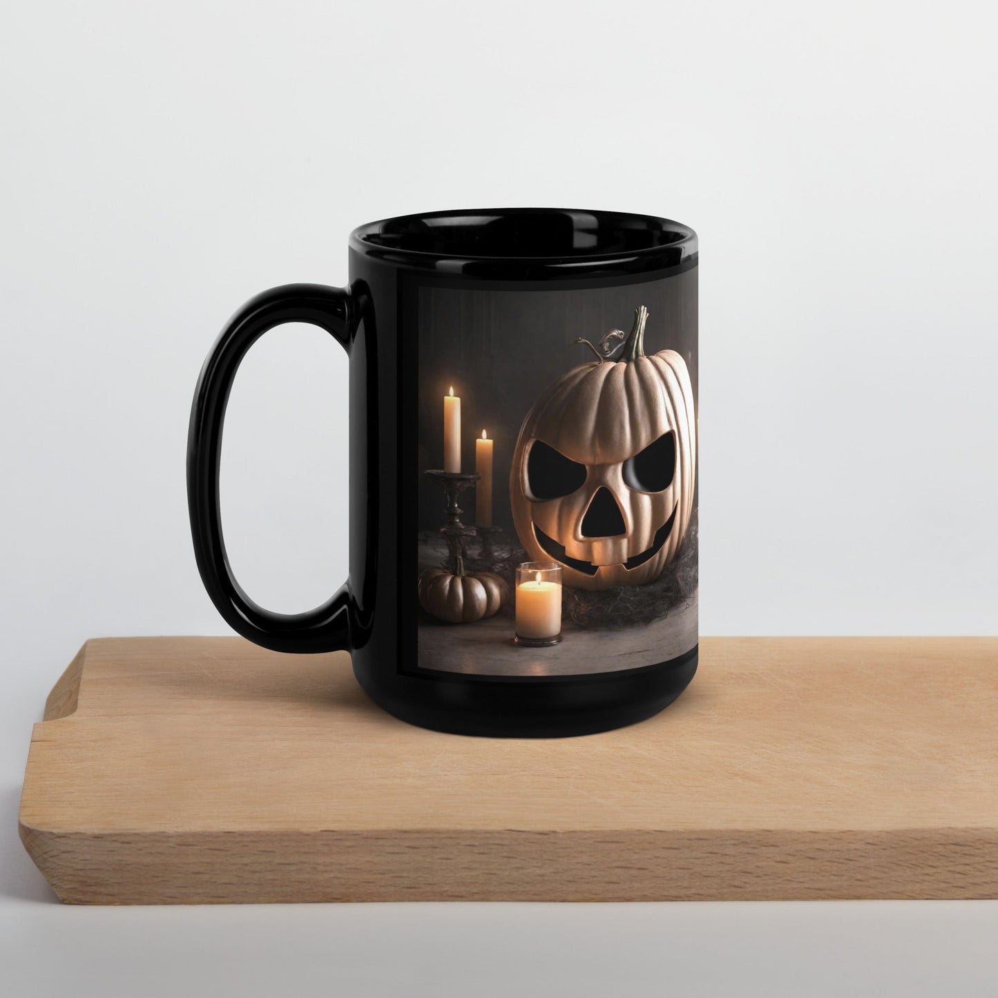 Black Glossy Mug