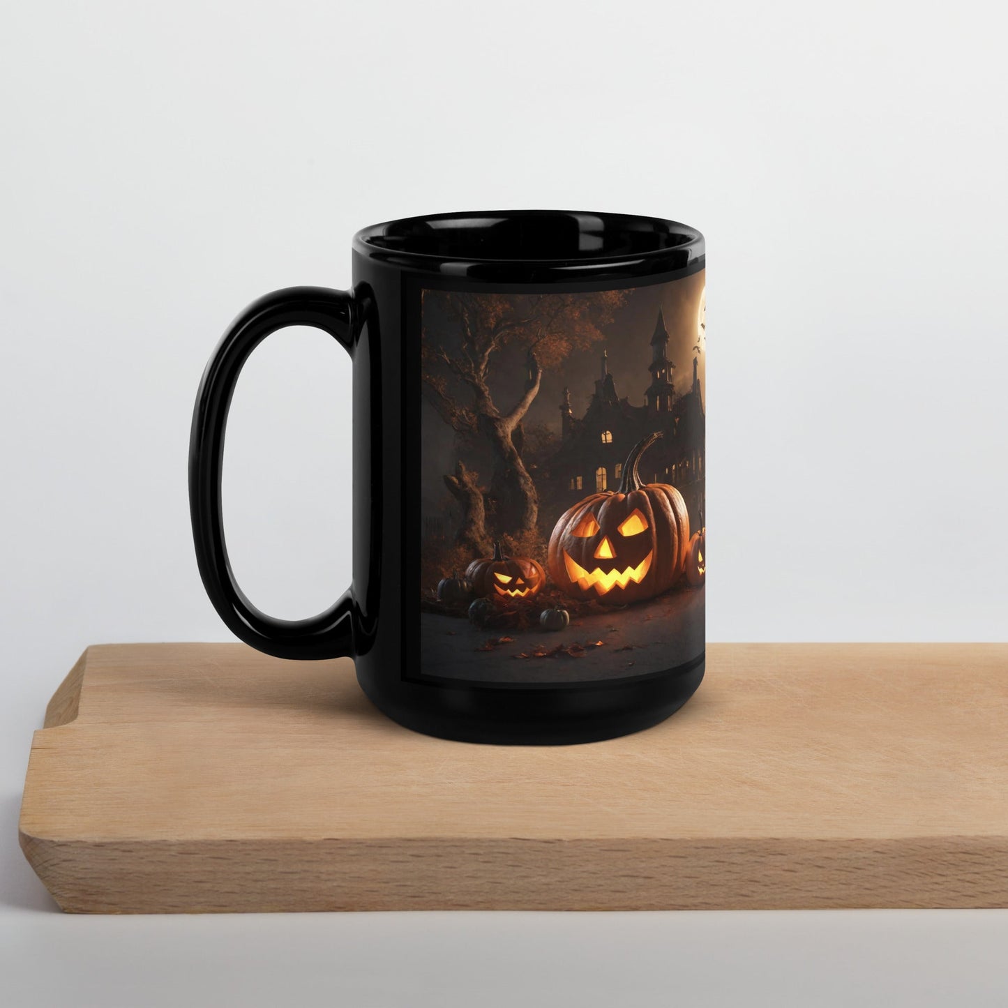 Black Glossy Mug