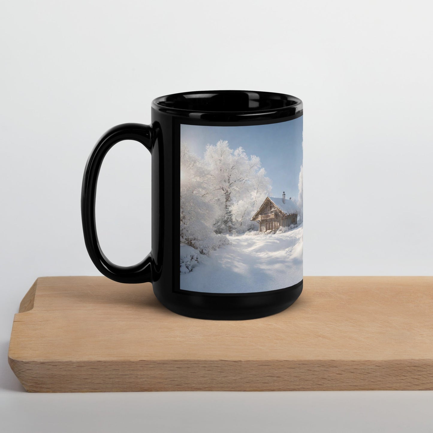 Black Glossy Mug