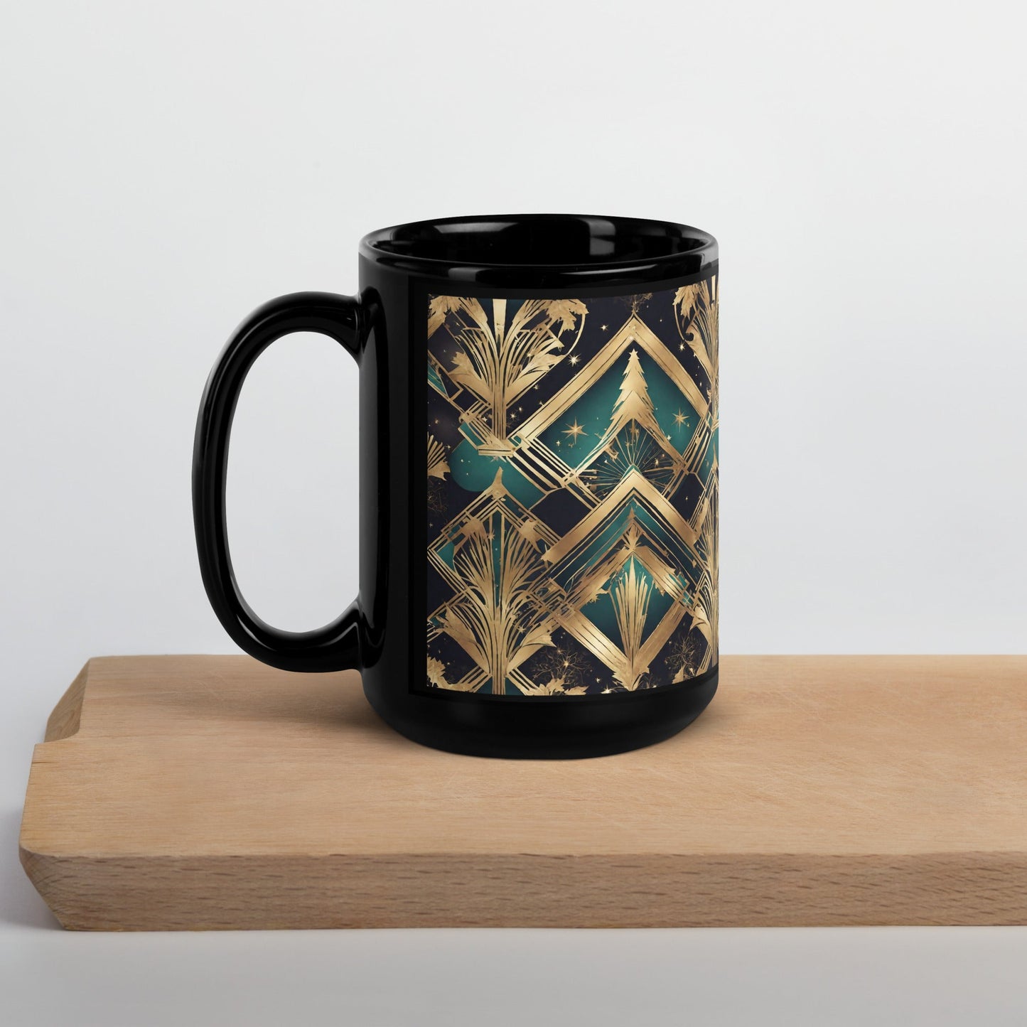 Black Glossy Mug
