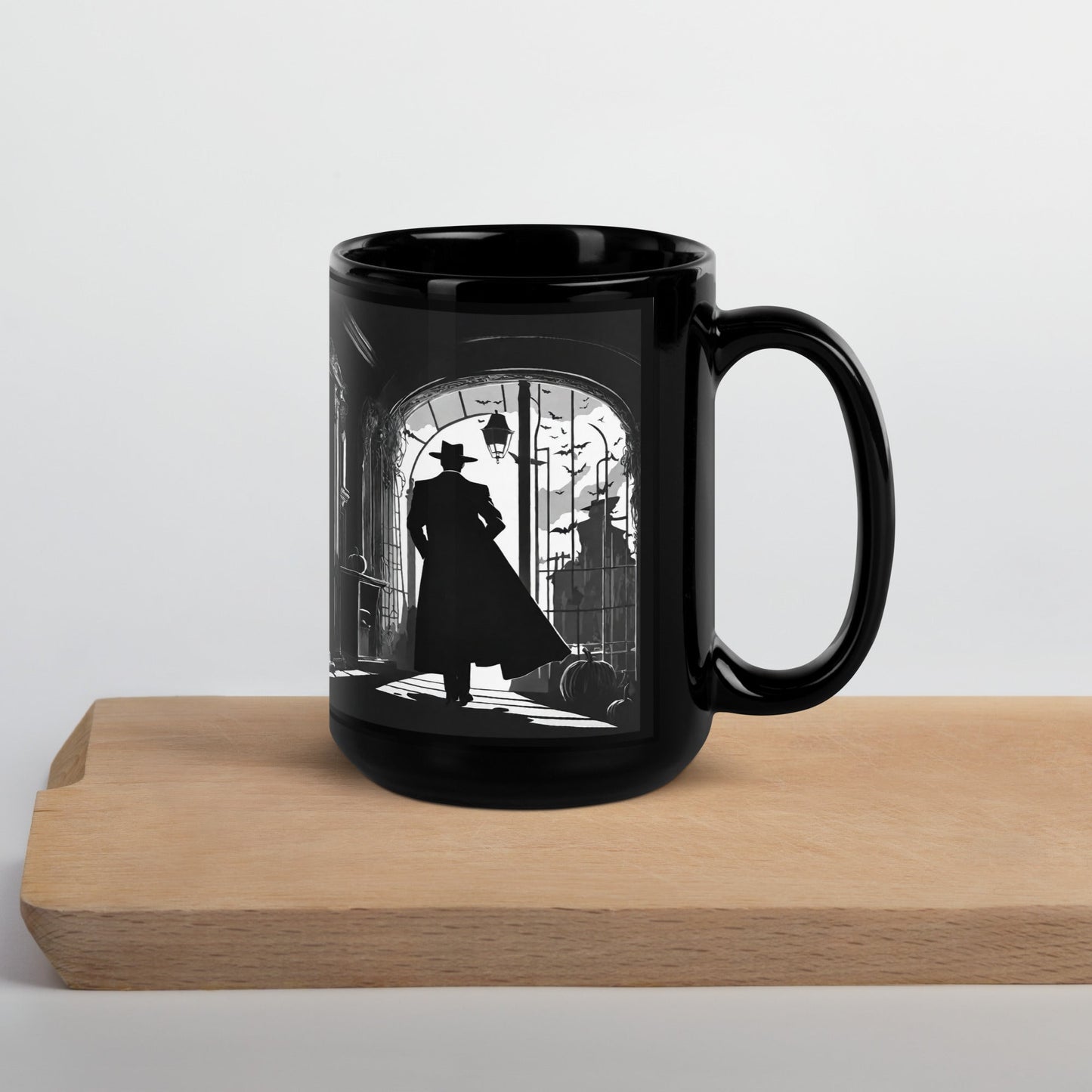 Black Glossy Mug