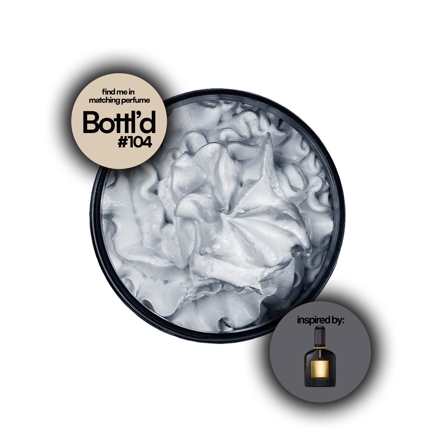 Black Orchid - Whipped Soap