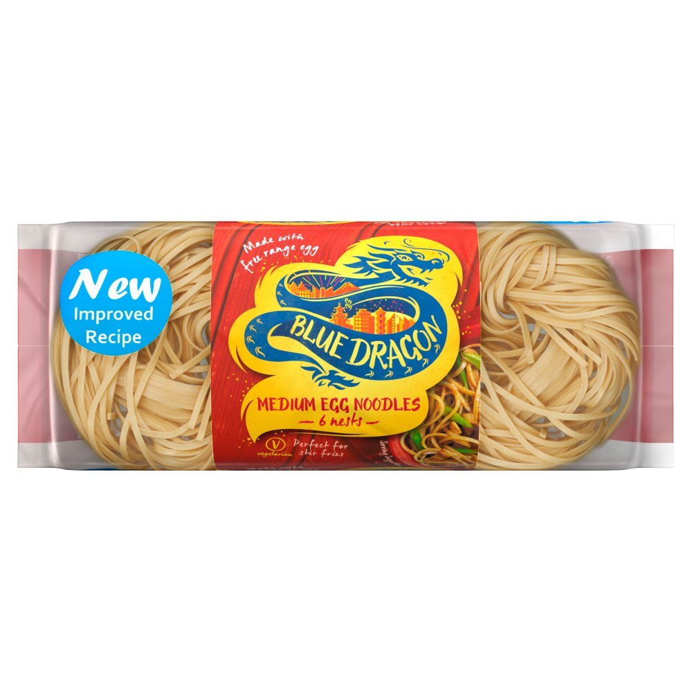 Blue Dragon Medium Egg Noodles 250g (Case of 8)