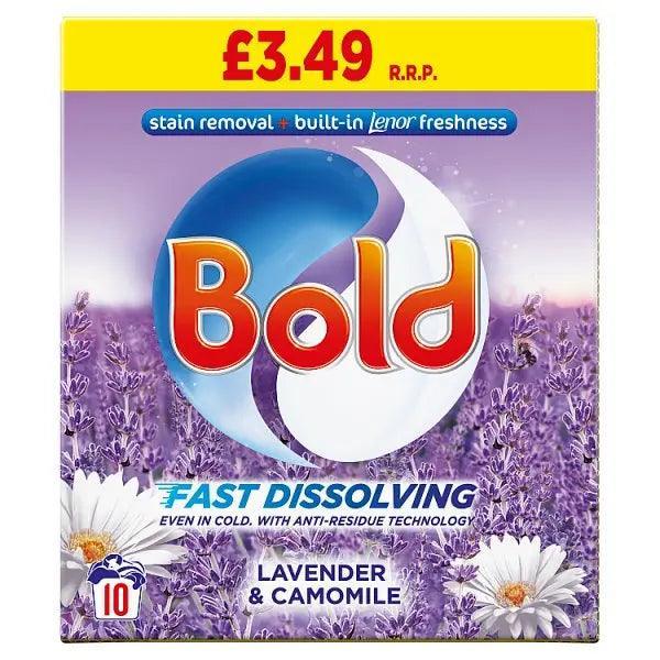 Bold Washing Powder 600g, 10 Washes, Lavender & Camomile