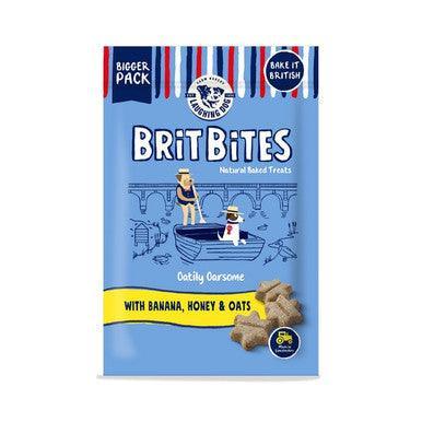Laughing Dog Brit Bites Wheat Free Banana Honey and Oats 175g - Case of 7