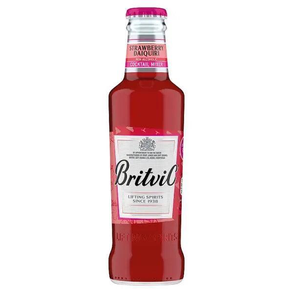 Britvic Strawberry Daiquiri Non-Alcoholic Cocktail Mixer 200ml (Case of 24)