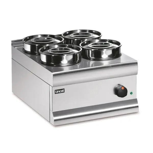 BS4 - Lincat Silverlink 600 Electric Counter-top Bain Marie - Dry Heat - W 450 mm - 0.75 kW