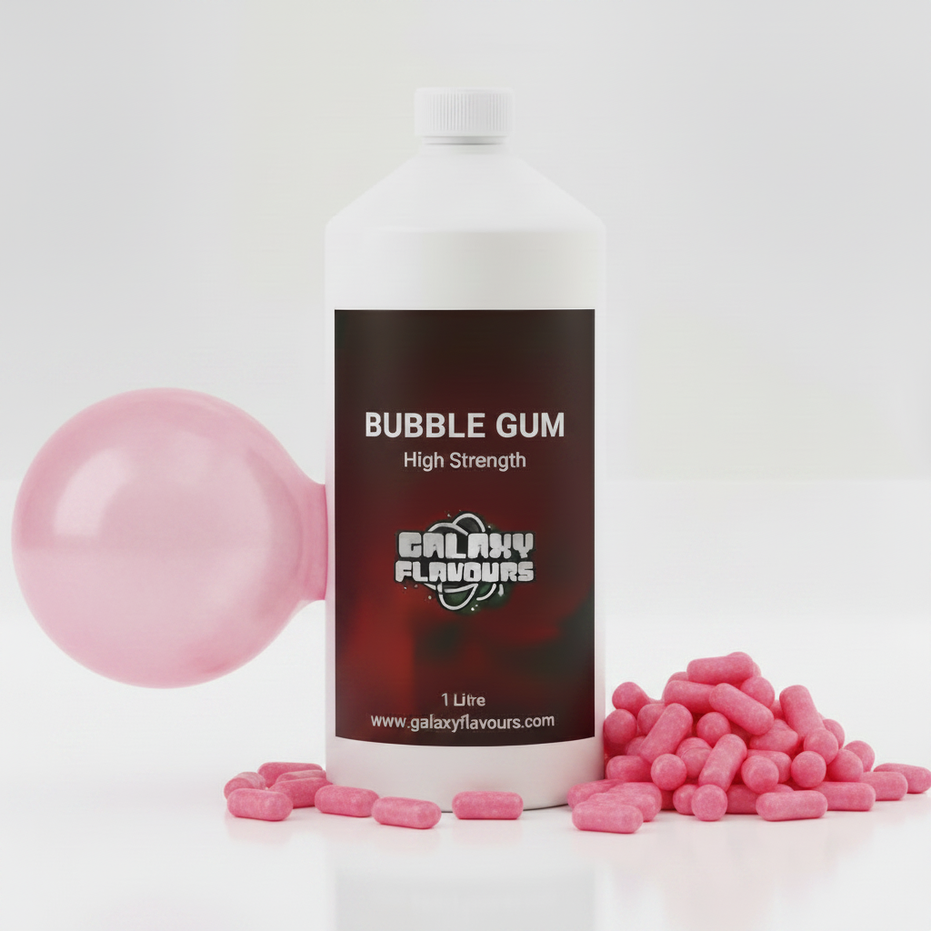 Bubblegum Food Flavouring - Professional High Strength - 1 Litre