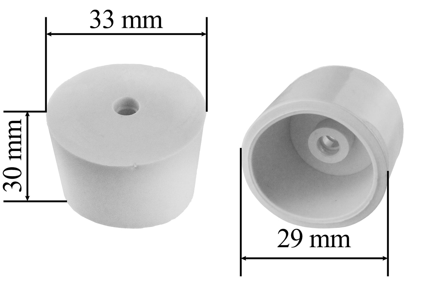 Demijohn Rubber Bung 33/29mm DIY Tool Accessory Home and Garden Use