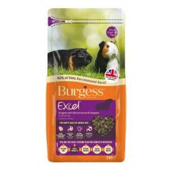 Burgess Excel Adult Guinea Pig Nuggets with Blackcurrant & Oregano 2kg