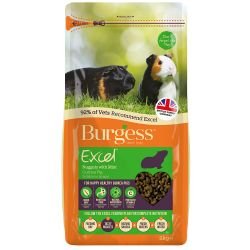 Burgess Excel Adult Guinea Pig Nuggets with Mint 2kg