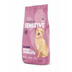 Burgess Sensitive Adult Dog Salmon & Rice 12.5kg