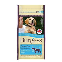Burgess Sensitive Puppy Turkey & Rice 2kg
