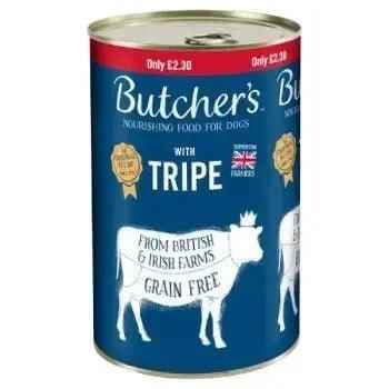 Butchers Tripe Dog Food Tin 1200g (Case of 12)