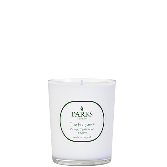 FINE FRAGRANCE 180G CANDLE ORANGE, CEDAR & CLOVE