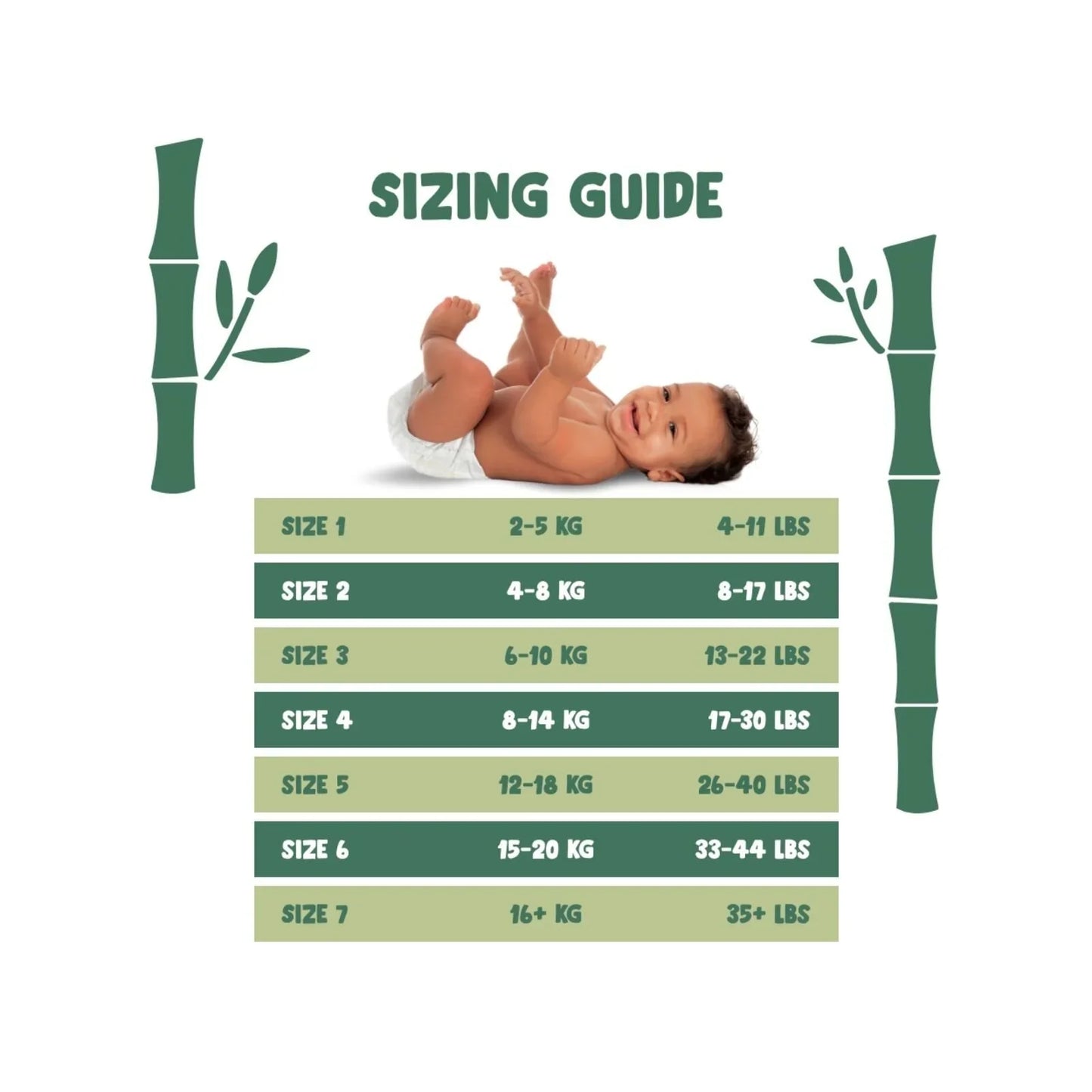 Naty Bamboo Viscose Baby Nappies Size 4 - 24 nappies