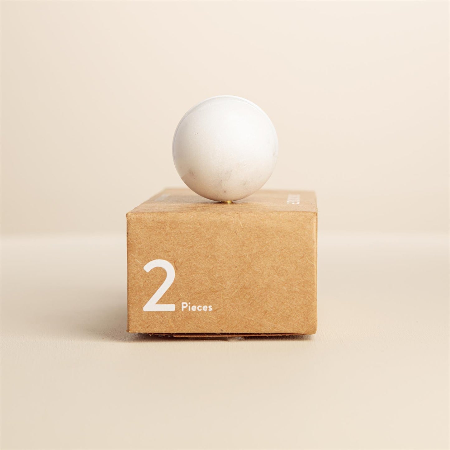 Saanvi White Stone Drawer Knobs