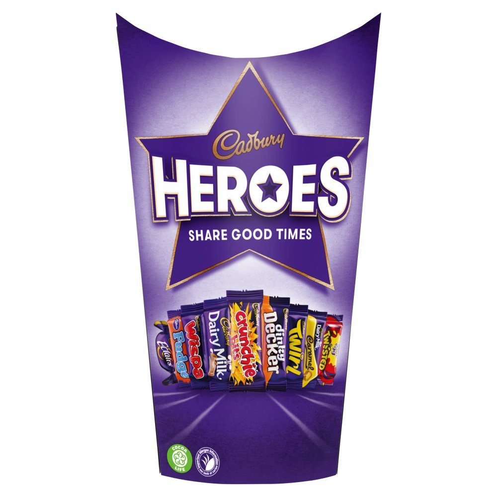 Cadbury Heroes Chocolate Carton 290g (Case of 6)