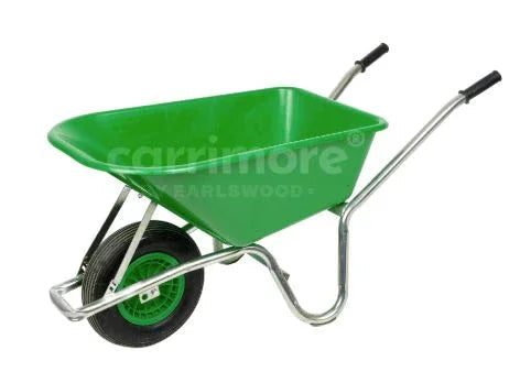 Carrimore Stable Wheelbarrow - Green 120L