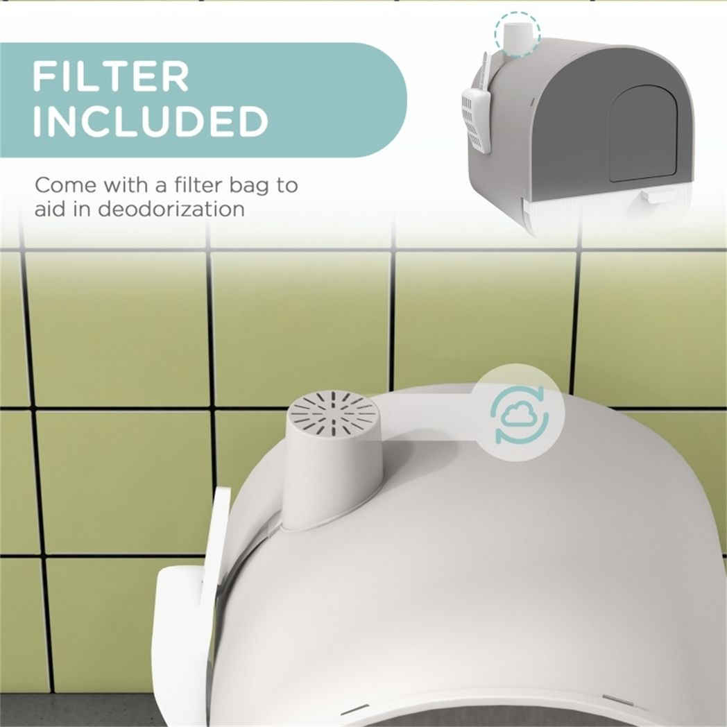 Fully Enclosed Cat Litter Box/Cat Litter Box