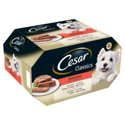 CESAR Classics Dog Trays Mixed Selection 8 x 150g