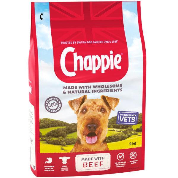 Chappie Dry with Beef & Cereal 15kg