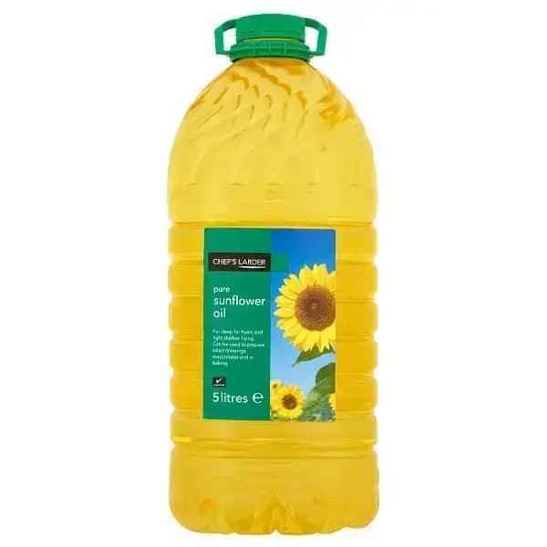 Chef's Larder Pure Sunflower Oil 5 Litres