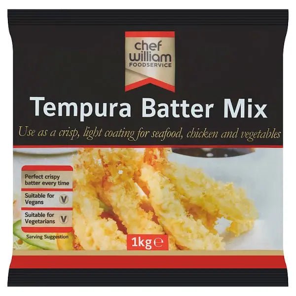 Chef William Foodservice Tempura Batter Mix 1kg
