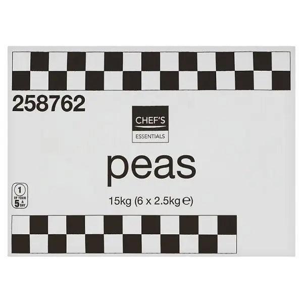 Chefs Essentials Peas 15kg (6 x 2.5kg)