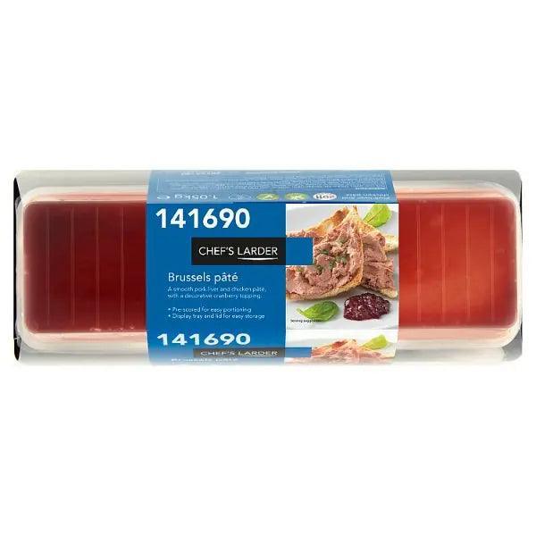 Chefs Larder Brussels Pate 1.05kg