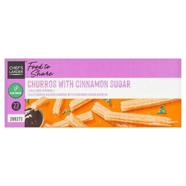 Chefs Larder Churros with Cinnamon Sugar 900g