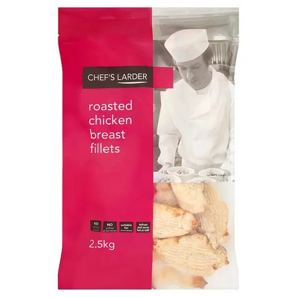 Chef's Larder Roasted Chicken Breast Fillets 2.5kg (Case of 4)