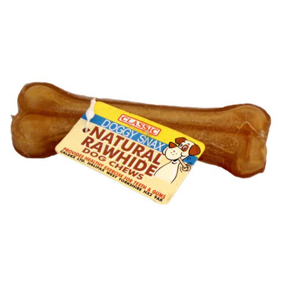 Classic Rawhide Knuckle Dog Chews 17cm - Case of 20