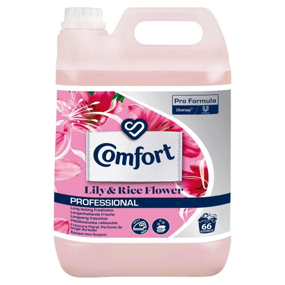 Comfort Professional Formula Lily & Rice Flower Fabric Softener 5Ltr