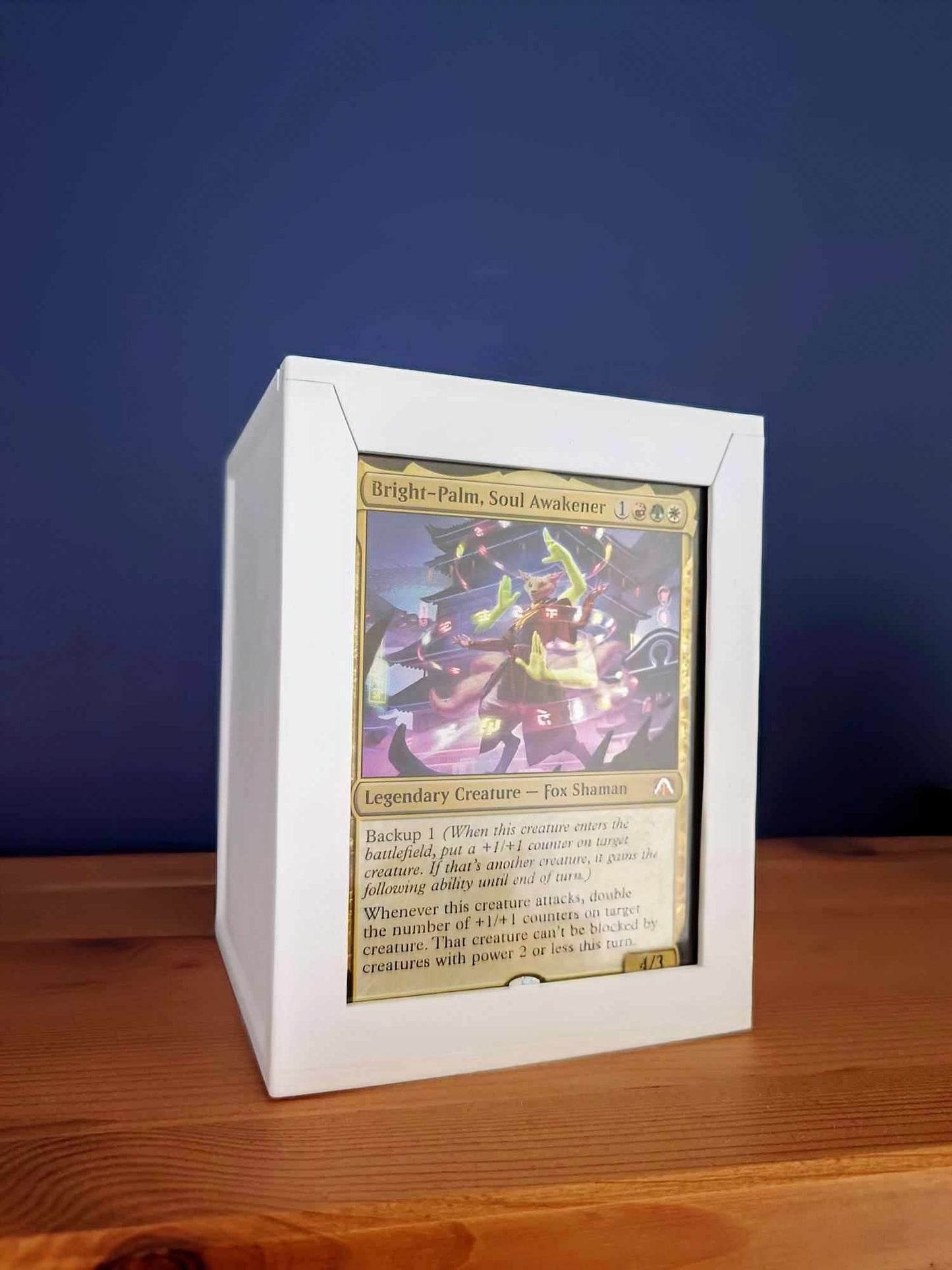 Commander Deck Box for Magic the Gathering (Magnetised) - Fits 100 + Single Sided Sleeved Cards and Passes the Shake Test - See Video