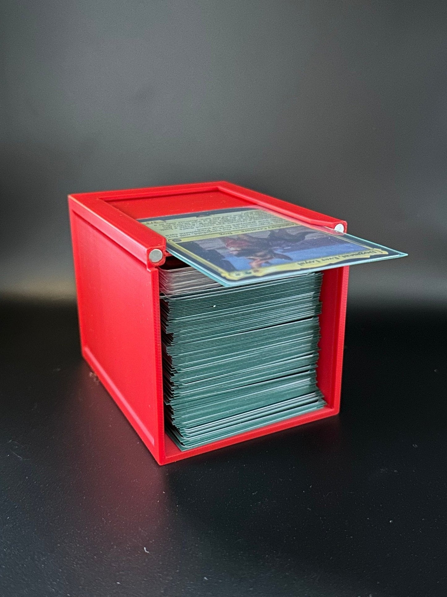 Commander Deck Box for Magic the Gathering (Magnetised) - Fits 100 + Single Sided Sleeved Cards and Passes the Shake Test - See Video