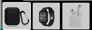 Compatible with Apple, watches + Wireless Headphones +Aipods bluetooth headset case
