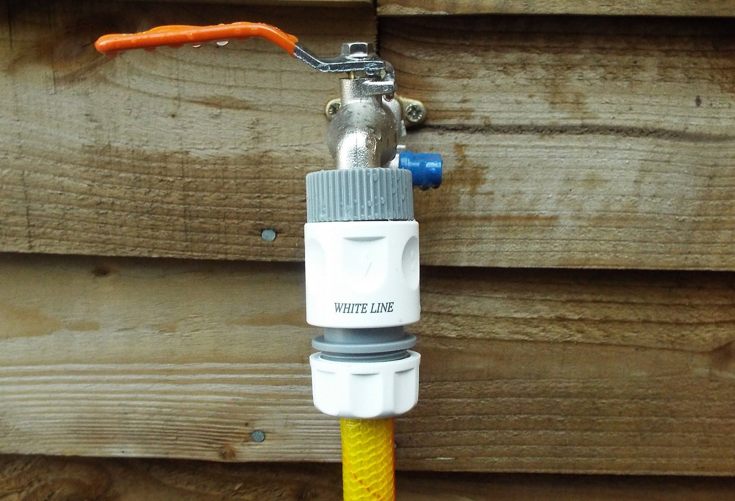 Female Hose Connector With Stop, 1/2in or 5/8in Hose, WL Drip Irrigation Fitting