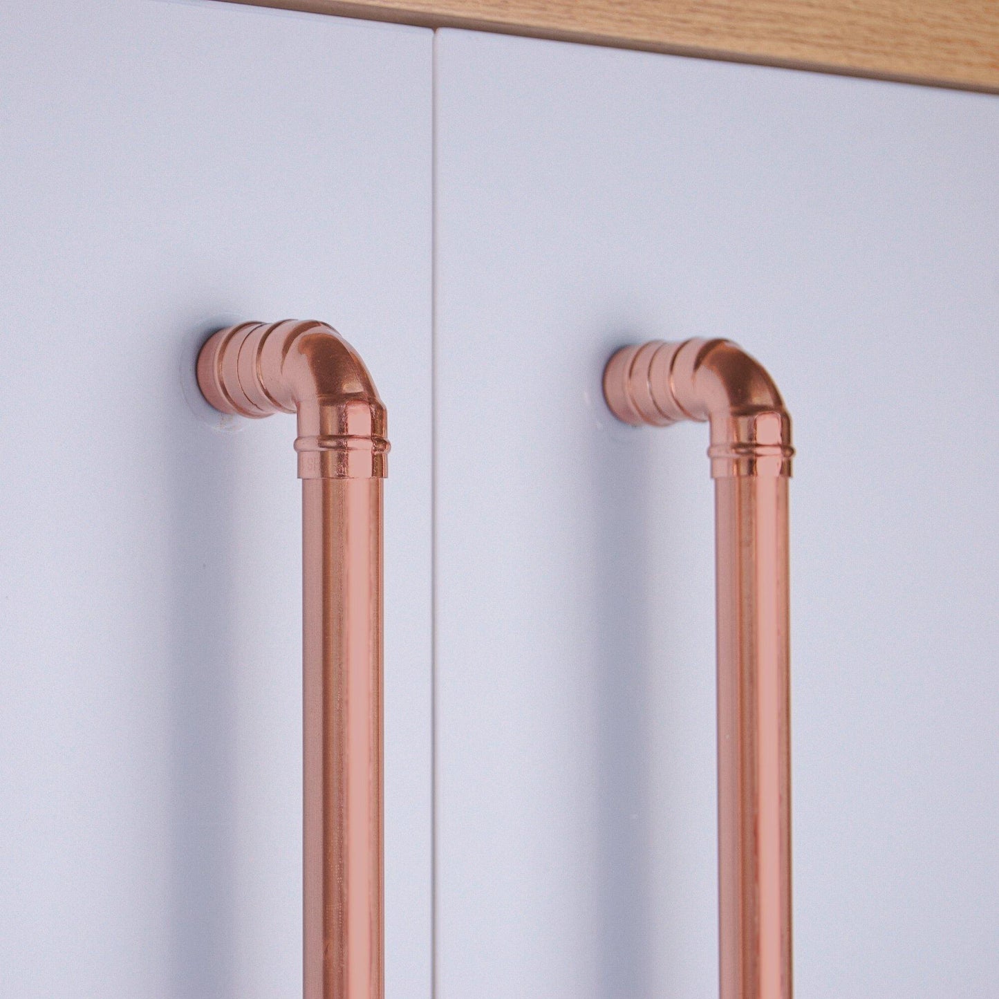 Industrial Chic Copper Pull Handle