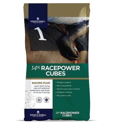 D & H Racepower 14% Cubes 25kg