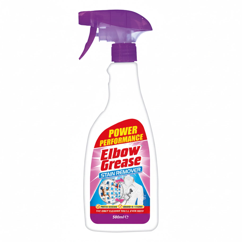 Elbow grease stain remover spray