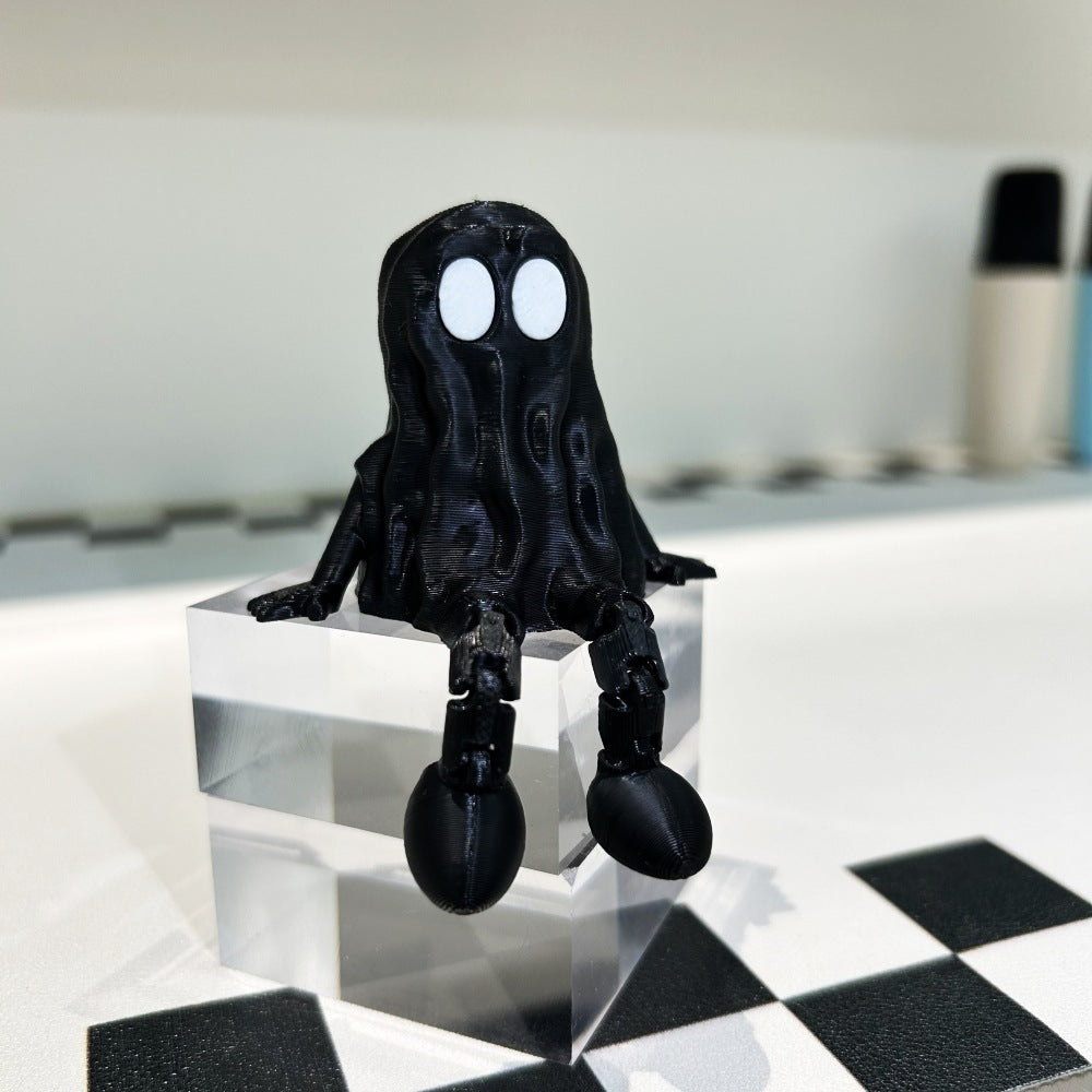 3D Printing Halloween Ghost Movable Joint Ornaments